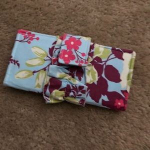 Handmade floral wallet